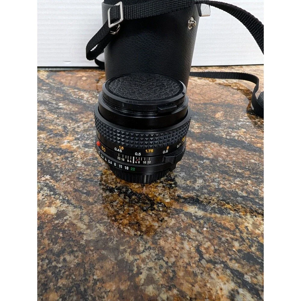Minolta MD 50mm F1.7 standard lens.